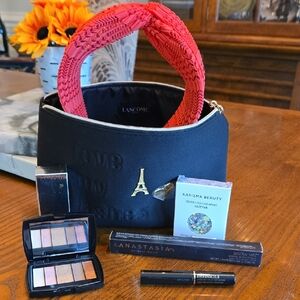 Anastasia Beverly Hills Lancome Beauty Bundle Eye Pencil Mascara Shadow Glitter
